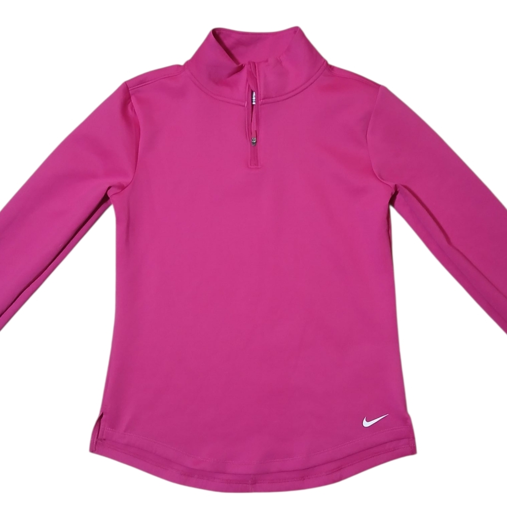 Nike Therma Fit Pink Zip Up Track Style Athletoc Jacket Size XS